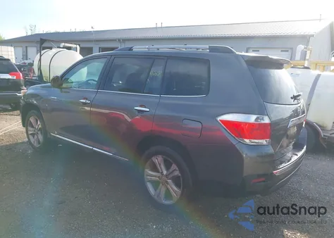 2011 Toyota Highlander Limited V6 from USA, damaged, VIN 5TDDK3EH6BS042393